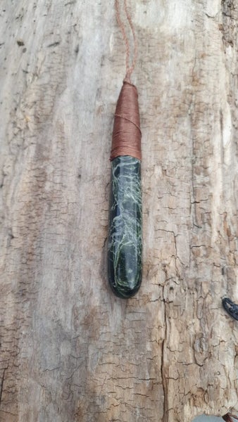 12 cm Pounamu roimata necklace Carousel 2