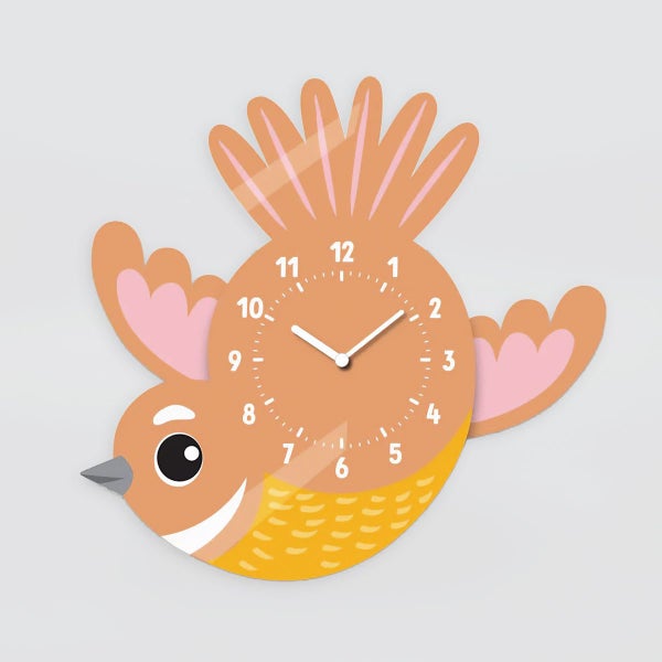 Wobble Clock - 'Frankie The Fantail' Carousel 1