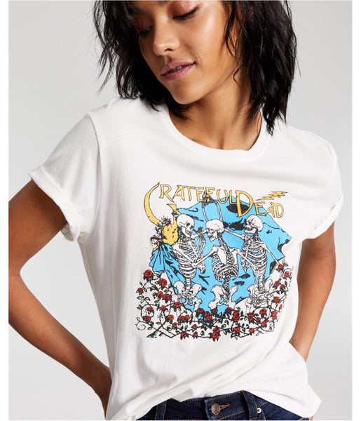 Junk Food Womens Grateful Dead Graphic T-Shirt, NWT Carousel 3