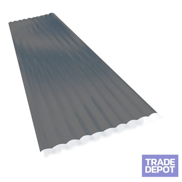 TDX Corrugate Polycarbonate 860 x 3000mm Roofing - Grey Carousel 1