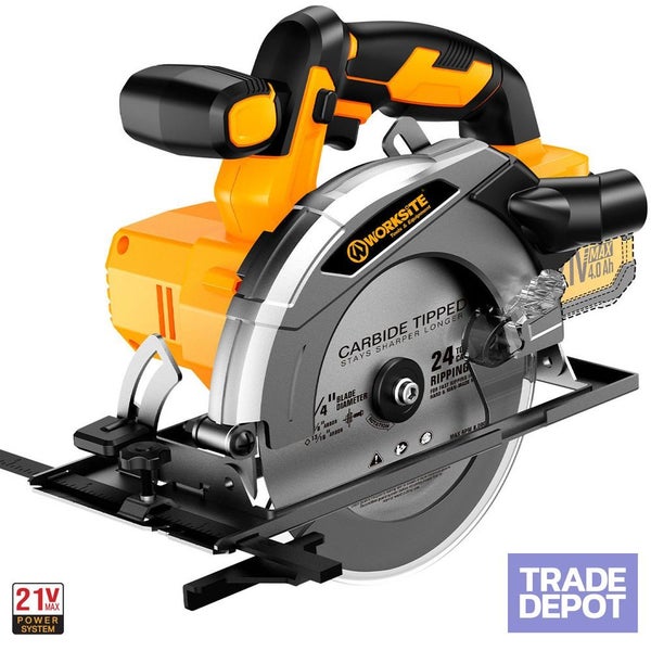 Cordless Circular Saw 165mm 21V - SKIN ONLY - EXCLUDES BATTERY AND CHARGER Carousel 1