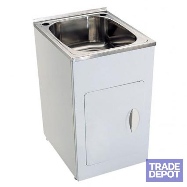 Vogue Glacier Laundry Tub 35L - 455mm Carousel 1