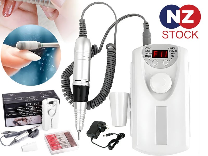 Electric Nail Drill Kit - (NZ Clearance) Carousel 1