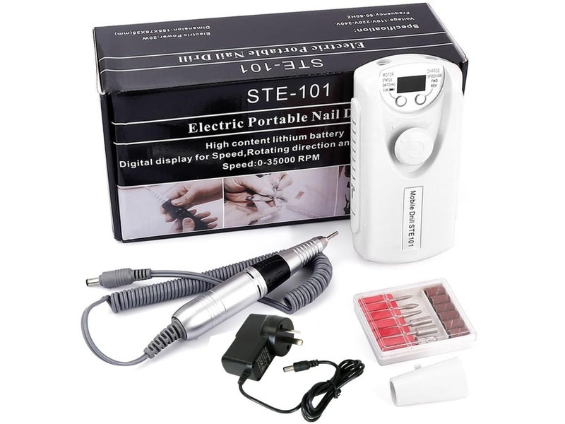 Electric Nail Drill Kit - (NZ Clearance) Carousel 10