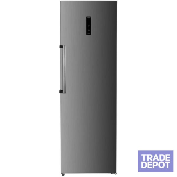 Vogue 600mm Upright Freezer 307L Stainless Steel 2.5 Star Carousel 1