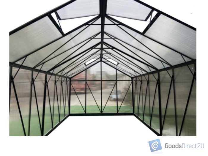 Greenhouse - Polycarbonate - 10mm, 519(L) x 300(W) x 261(H)cm Carousel 2