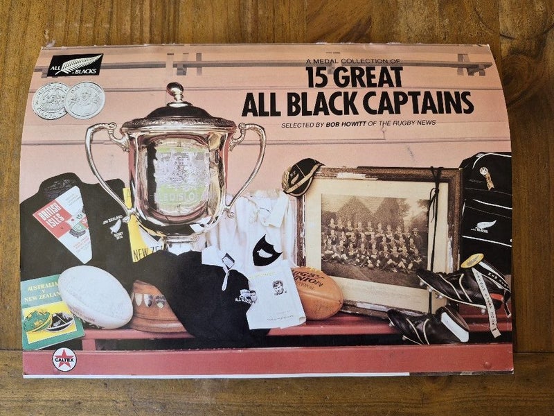 All Blacks Captains Coins Carousel 1