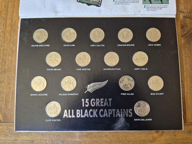 All Blacks Captains Coins Carousel 2