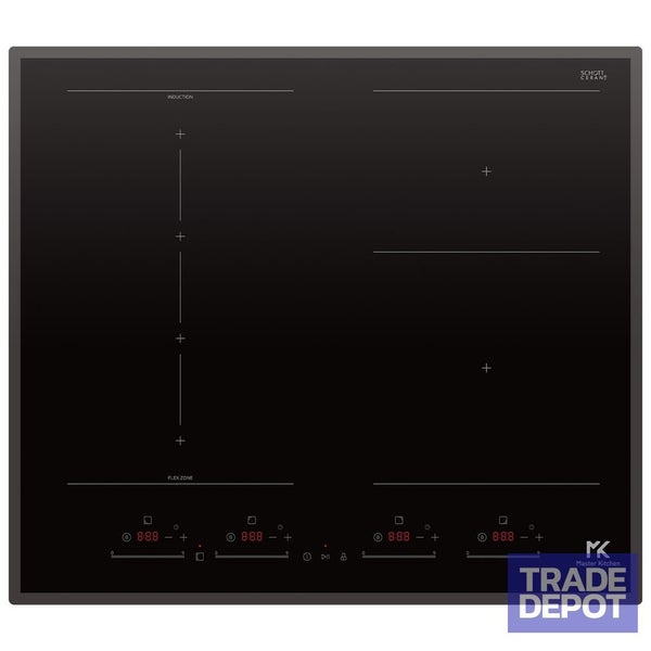 60cm Induction Cooktop - Single Flexi Zone Carousel 1