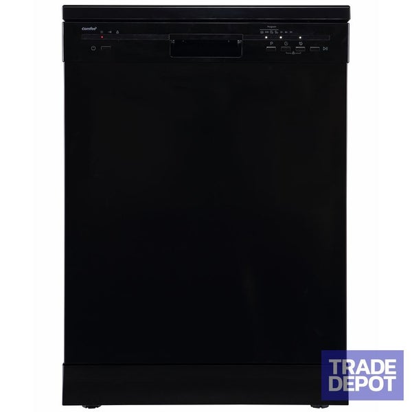 12 Place Astro Dishwasher 60cm - Black Carousel 1
