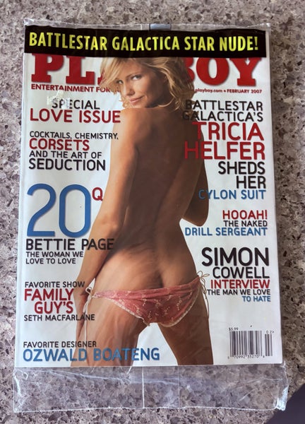 Battlestar Galacticia Playboy Issue Featuring Tricia Helfer64615317246467110