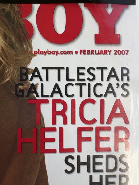 Battlestar Galacticia Playboy Issue Featuring Tricia Helfer64615317246467113