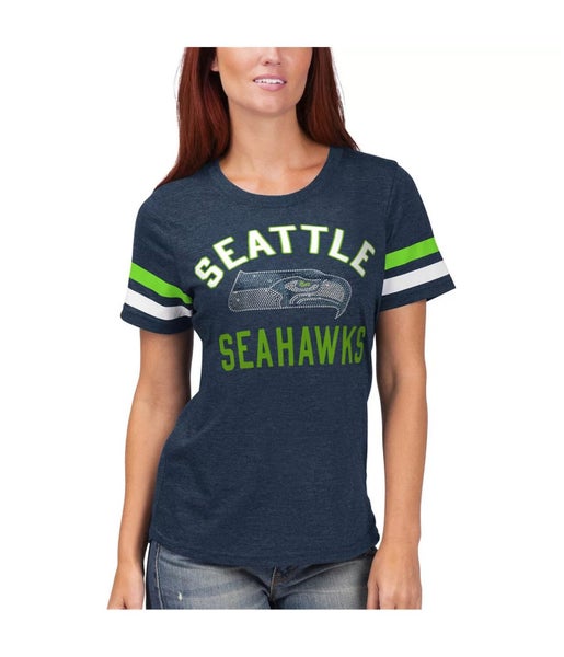 G-III Sports Womens Seattle Seahawks Embellished T-Shirt, NWT Carousel 1