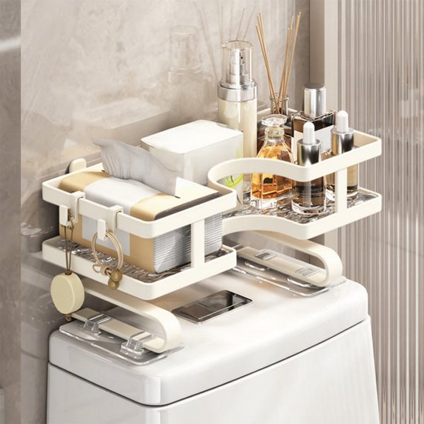 Over the Toilet Storage Cabinet, Bathroom Over the Toilet Shelf Stand, Toil Carousel 2