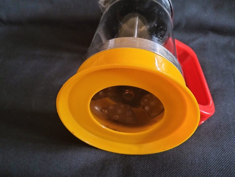 F) FABULOUS VINTAGE MULTI COLOURED BODUM FRENCH PRESS Carousel 5