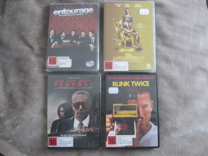 Entourage (Season 6) / The Apprentice / Ferrari / Blink Twice64616770080131110