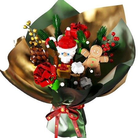 2024 Advent Calendar 24 Days Flower Bouquet Building Block Christmas Countdown C Carousel 8