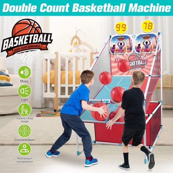Kids Arcade Basketball Hoop Game Set Arcade Game Carousel 1