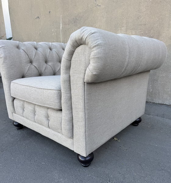 Chesterfield Fabric Armchair Carousel 2