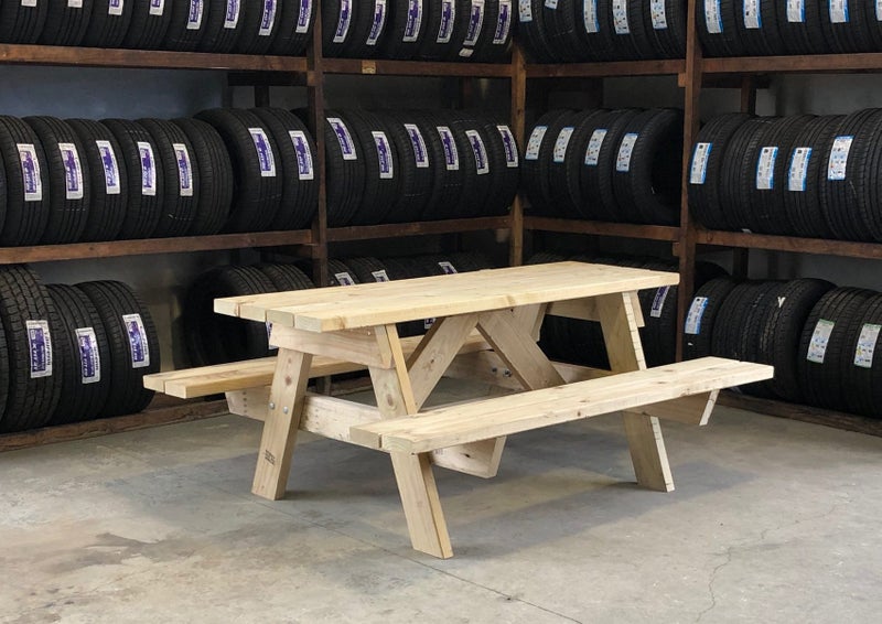 BBQ Table Picnic Table 1.8 M Carousel 1