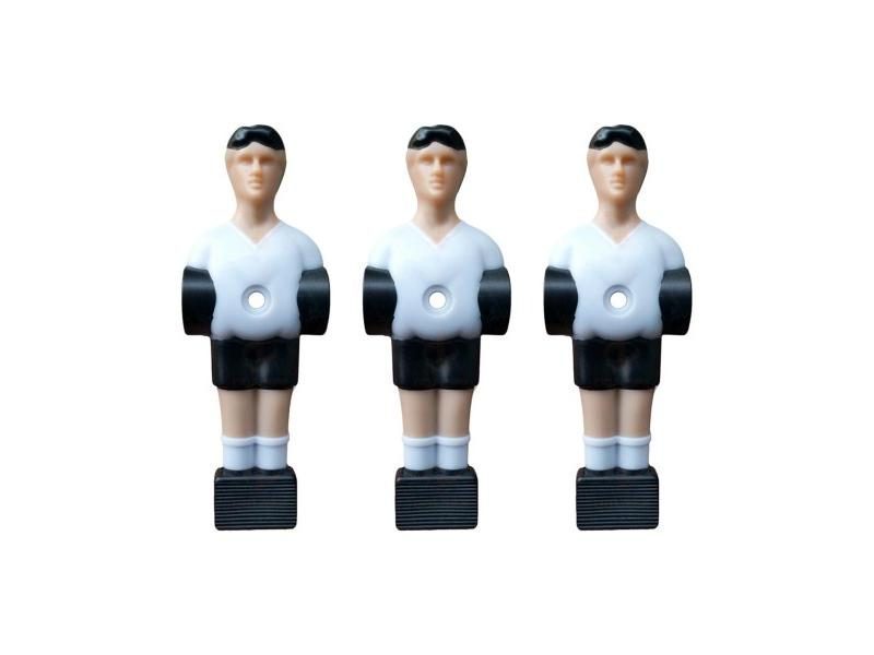 3x Soccer Table Men Player Soccer Player Foosball Men Replacement Set For Party Carousel 1