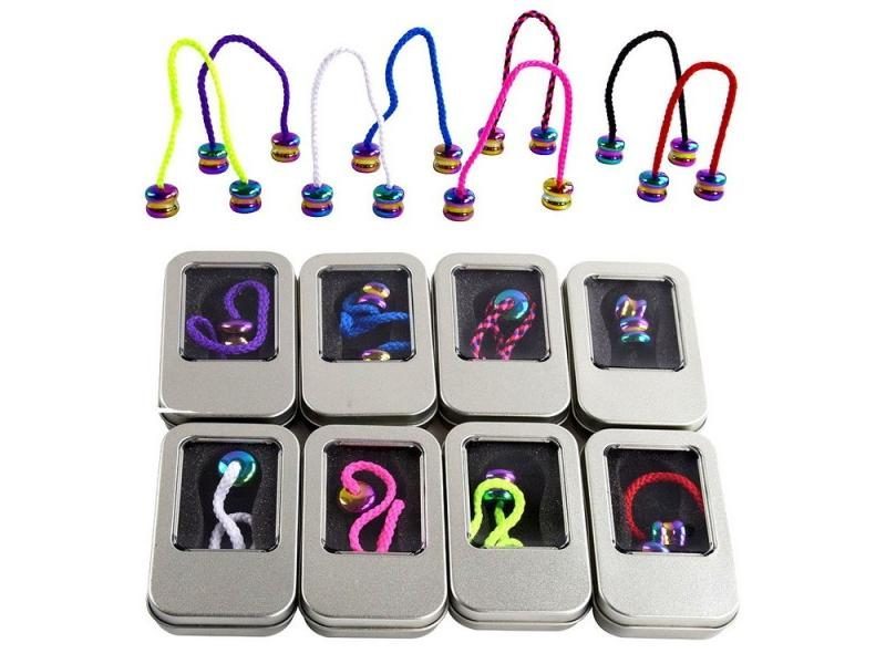 Mini Anti-stress Metal Fidget Toys Multicolor For Boys Girls Baby Birthday Carousel 4