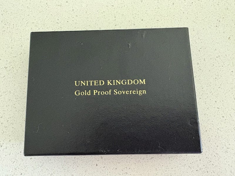 2007 Gold Proof sealed Sovereign Carousel 1