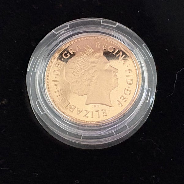 2007 Gold Proof sealed Sovereign Carousel 5