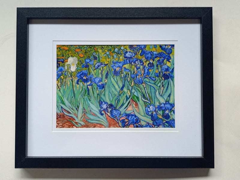 "Irises" by Vincent van Gogh Carousel 1