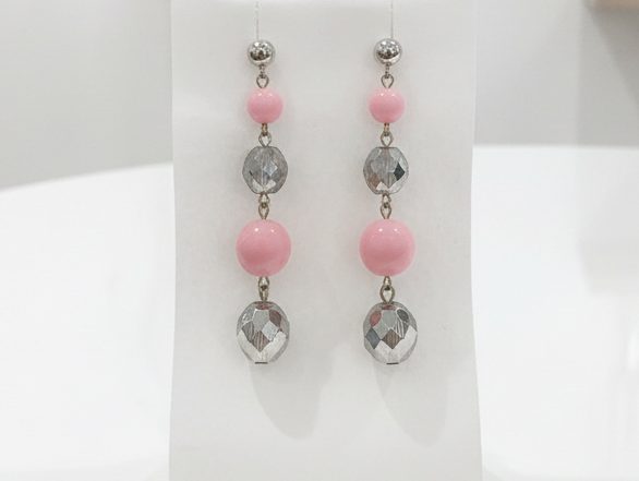 Czech Glass and Crystal Earrings Carousel 2