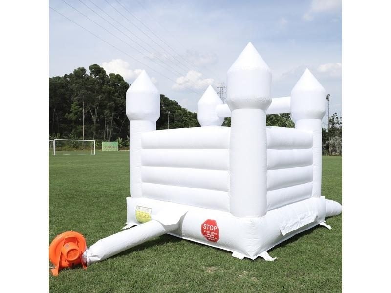 PVC Inflatable Jumping Bouncer With Ball Pit For Kids Family House Blower Carousel 1