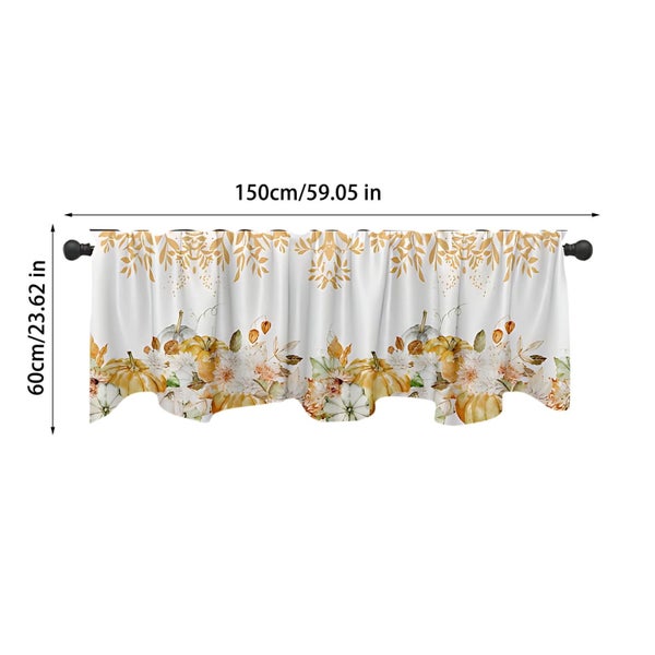 Blackout Cafe Curtains for Small Kitchen Windows, 100% Darkening Thermal In Carousel 4