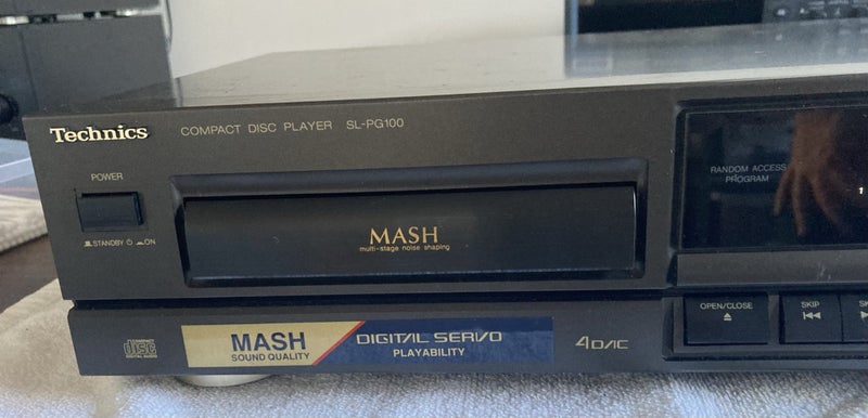 Technics CD Player Carousel 2