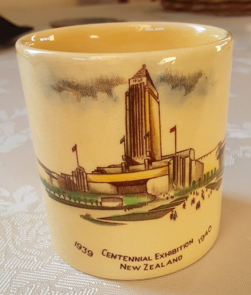 NZ Centennial Exhibition Carltonware toothpick holder? Carousel 1