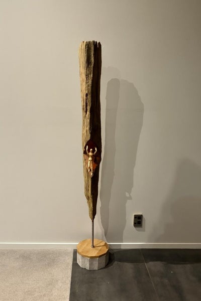 "RESCUE OUR MEMORY" - NZ TOTARA SCULPTURE Carousel 5