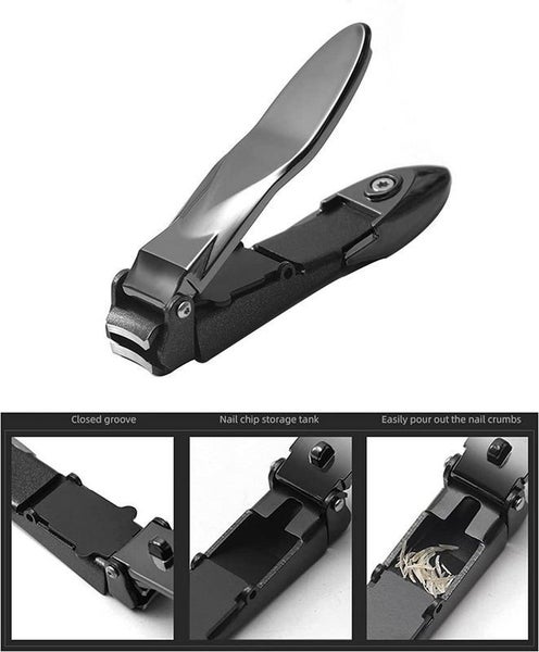 Heavy Duty Nail Clippers With Catcher Carousel 1