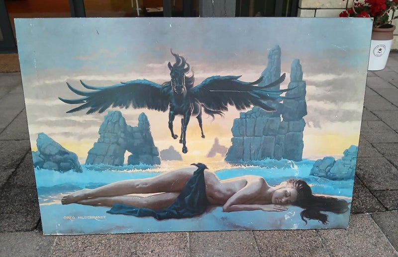 Retro artwork - Greg Hildebrandt Carousel 1