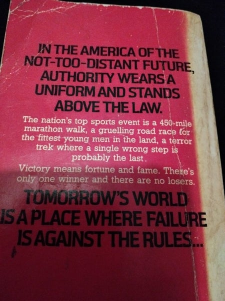 The Long Walk by Richard Bachman (Stephen King)64619284748291112