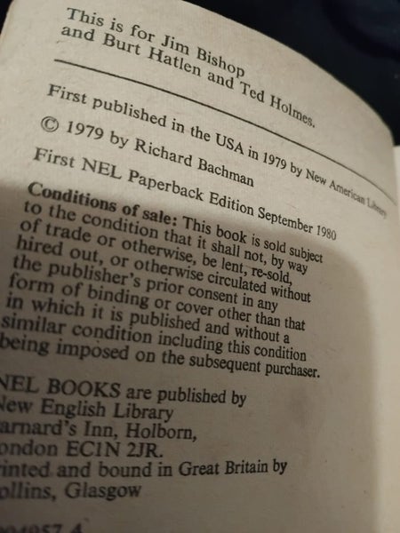 The Long Walk by Richard Bachman (Stephen King)64619284748291113