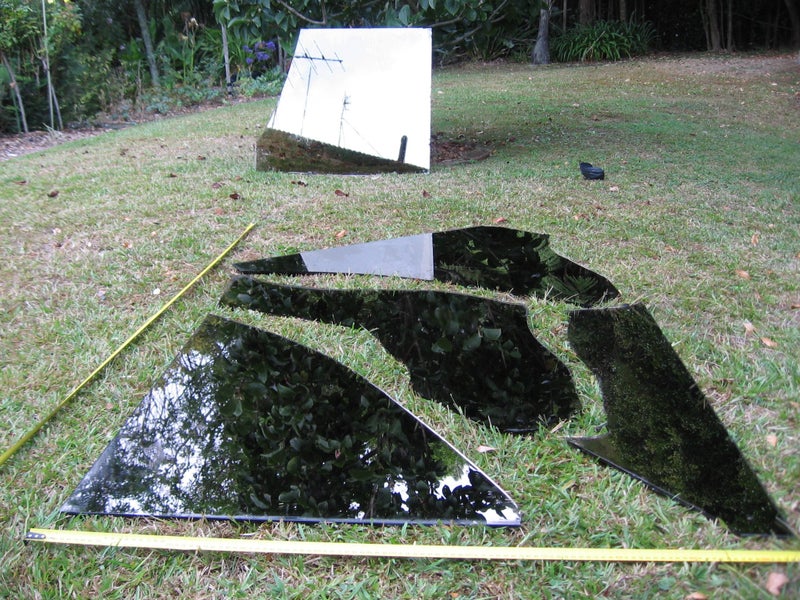 Bronze Mirror Glass – large pieces64619597366657111