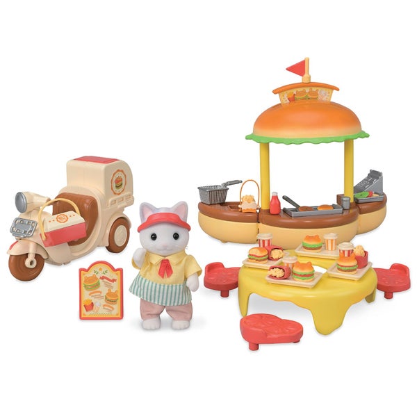 Sylvanian Families Hamburger Stand Carousel 1