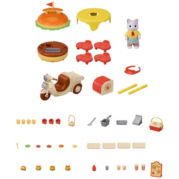 Sylvanian Families Hamburger Stand Carousel 12