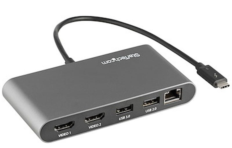 StarTech.com TB3DKM2HDL Thunderbolt 3 Mini Dock Carousel 1