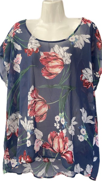 ~*~ MAX Floral Top (16) ~ Carousel 1