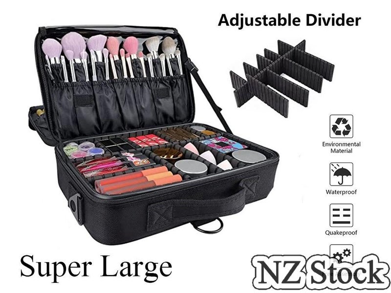 Large Makeup Bag (Auckland Stock) Carousel 1