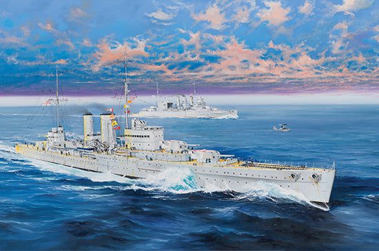 Trumpeter 1/350 Scale HMS Exeter 05350 Plastic Model Kit Carousel 1