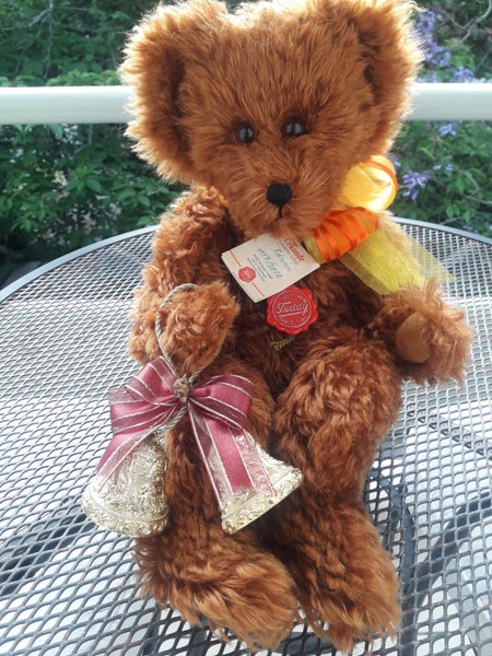 EDWIN HERMANN TEDDY ORIGINAL447/2000 MOHAIR D'LYALL DESIGN LONG BENT LEGS MOHAIR Carousel 2