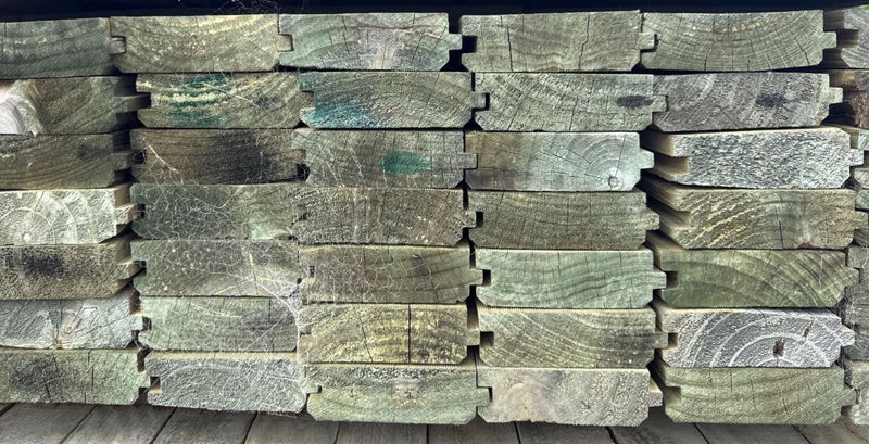 PINE, TG&V RETAINING, INDUSTRIAL GRADE, 135 x 42mm, H4 TREATED - 294m - TBT229864624810551809114