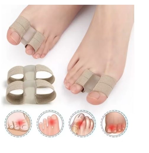 1 Pair Orthopedic Bunion Correction Toe Separators Carousel 2