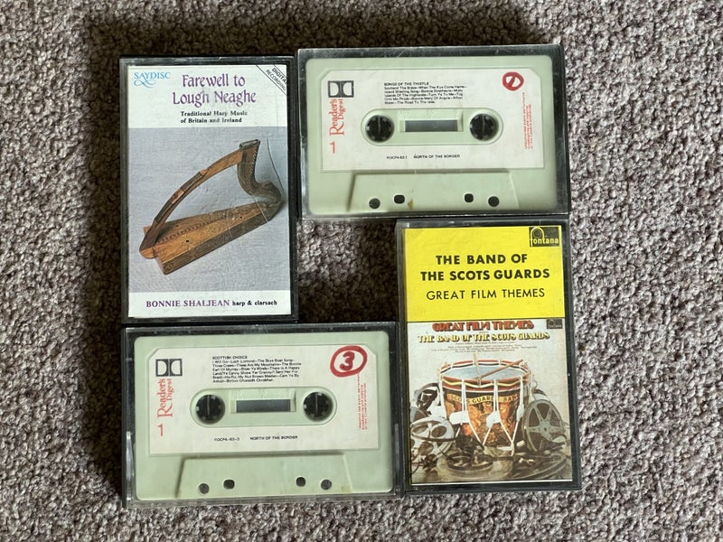 4 x SCOTTISH MUSIC CASSETTES Carousel 1